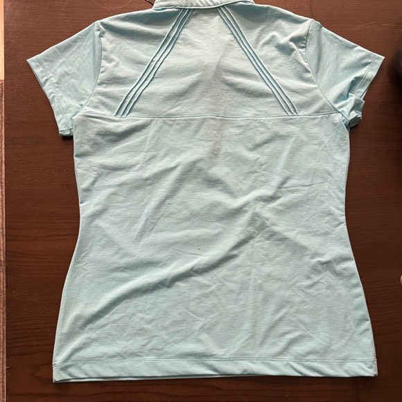 Original Penguin Aqua Blue Classic Golf Shirt - Picture 4 of 5